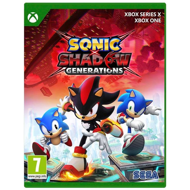 Sonic X Shadow Generations (PS5 / PS4 / Xbox) w/ free C&C