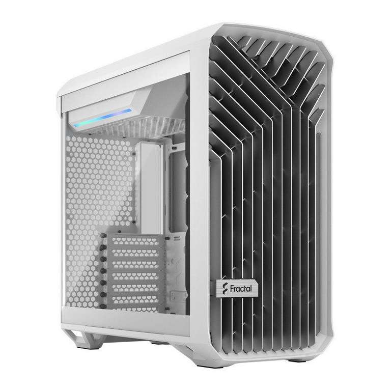 Fractal Design Torrent Compact Mid Tower E-ATX Gaming PC Case - White